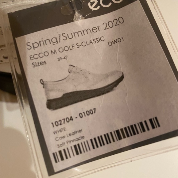 ECCO Mens S-Classic Golf Shoe - Picture 10 of 10